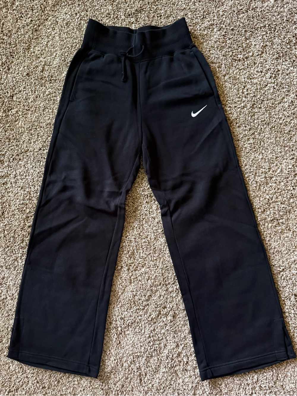 Nike Phoenix Black XS Wide Leg Pant